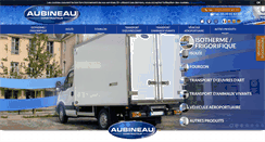 Desktop Screenshot of carrosserie-aubineau.fr
